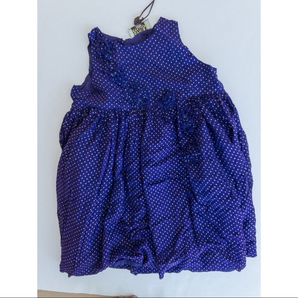 Sophie Catalou size 4 atelier dress in purple with gold dots - Picture 1 of 1